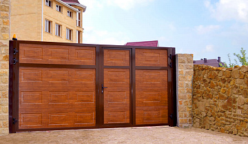 Автоматические распашные ворота серии Prestige Alutech