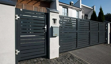 Автоматические распашные ворота Prestige 3500×2000 Alutech