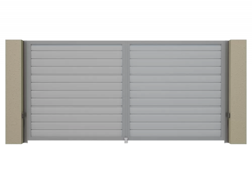 Заборная секция серии Prestige RAL 9006