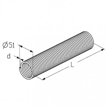 Пружина правая Alutech TSA47,5 ×51×1250R Alutech