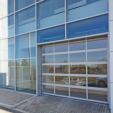Панорамные ворота серии AluTrend 3000×3000 Alutech